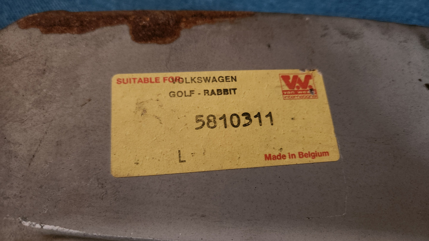 Golf 1 Cabrio Linksträger Blech Van Wenzel Jetta 1 Caddy 1 Scirocco 1