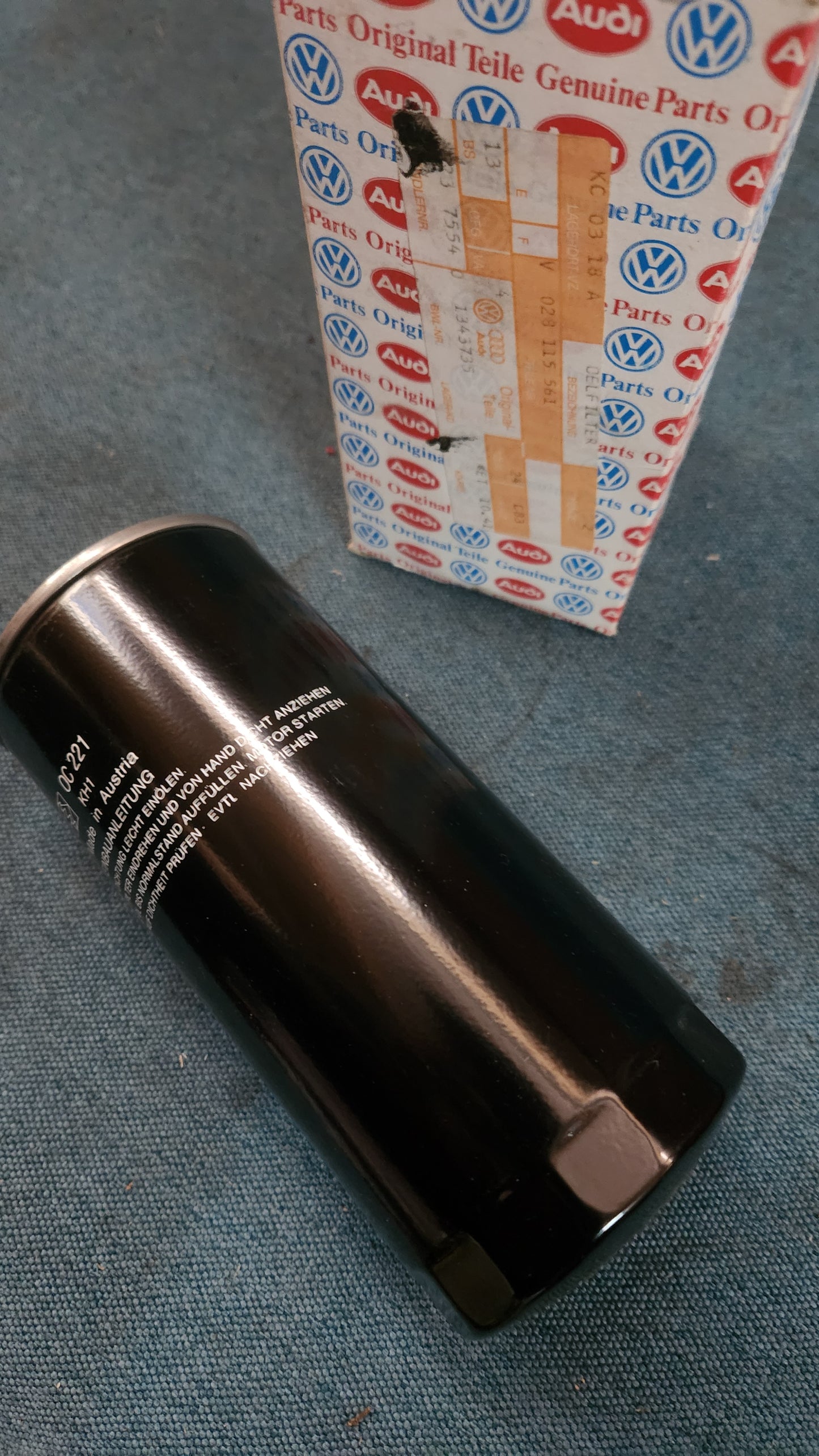 Ölfilter T4/Audi80 B4/A4 B5 028115561 Nos F5/F7