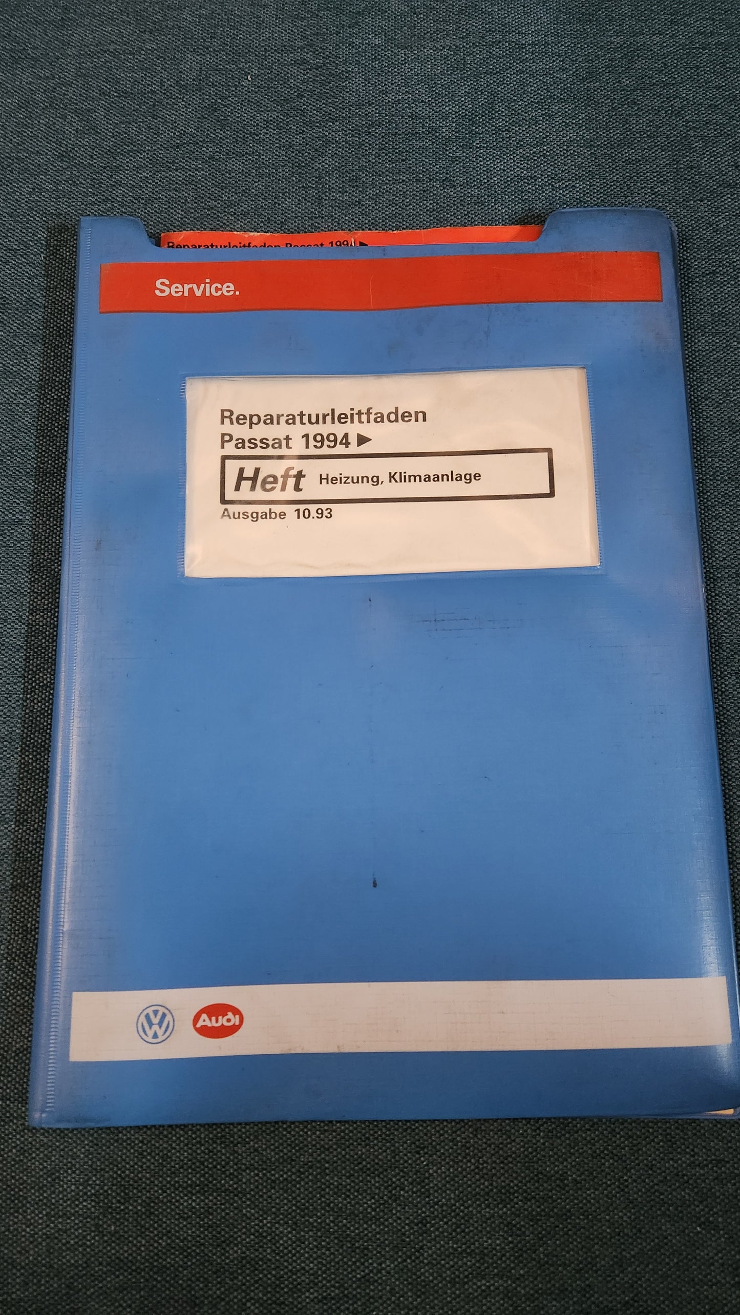 Passat B4 Heizung Klimaanlage Reparaturleitfaden Werkstattbuch