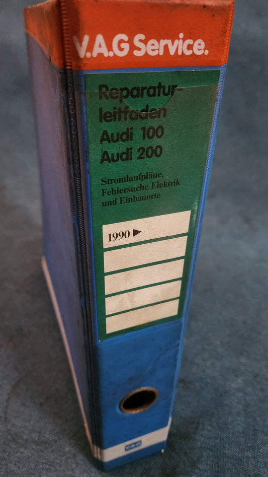 Audi 100/200 C4 Typ 44 Stromlaufpläne Reparaturleitfaden Werkstattbuch Z2