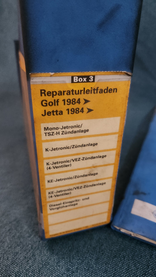 Golf/Jetta 2 Reparaturleitfaden Werkstattbuch Z3