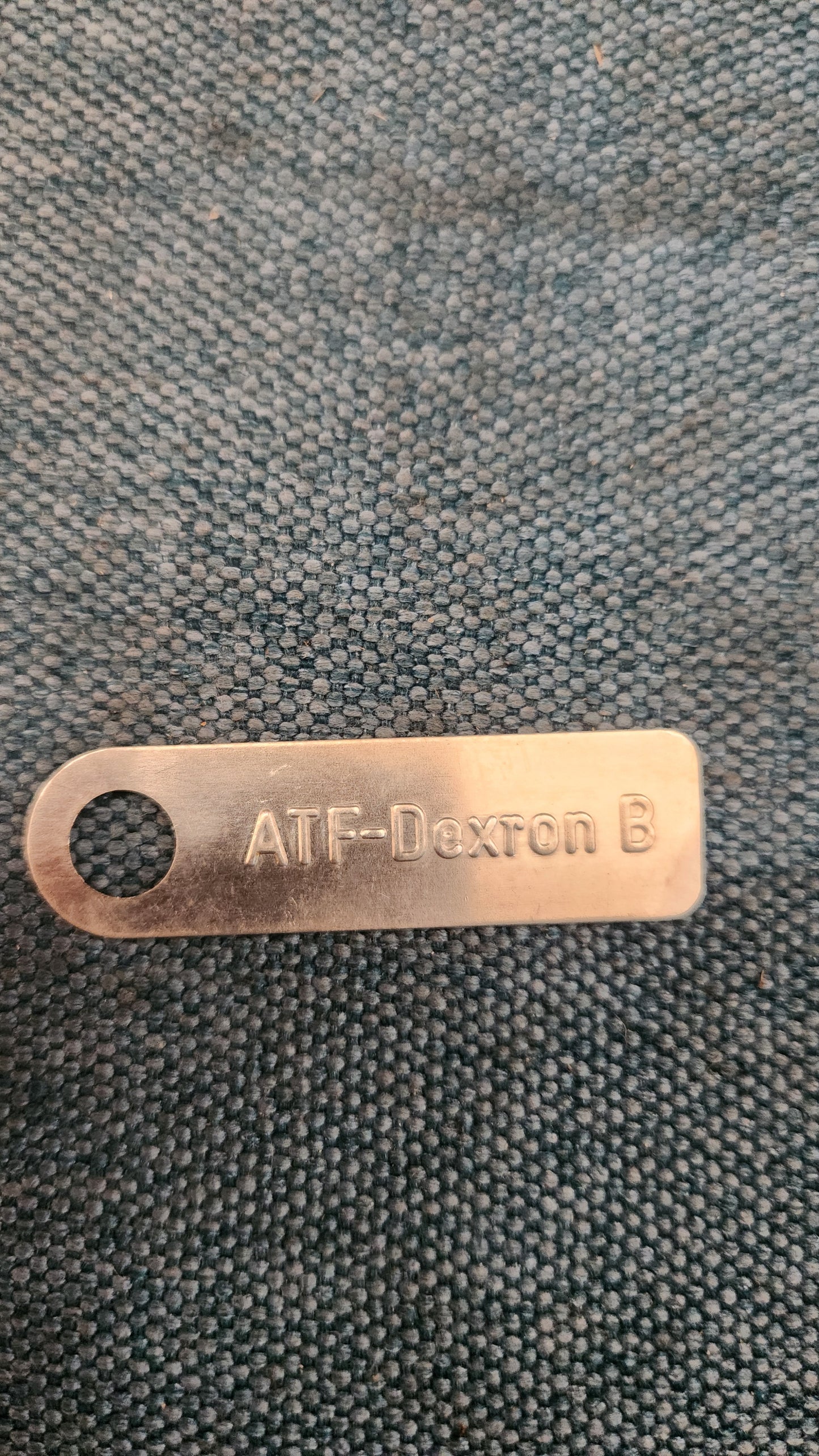 ATF Dexron B Schild Metall Porsche 911/924/928/944/ 92800651500 Nos J4