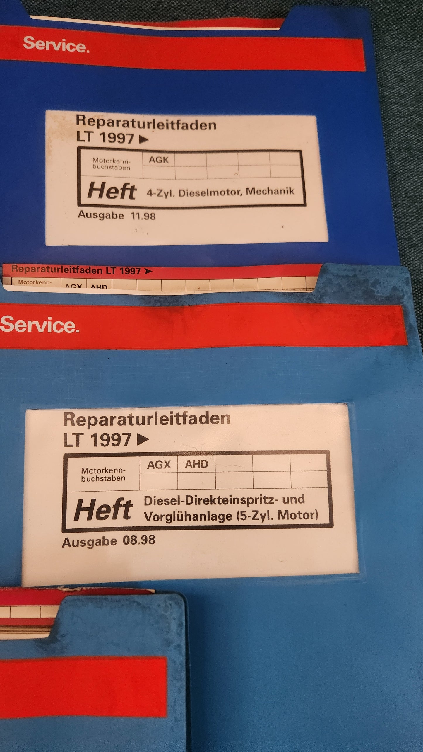 LT 2 D Reparaturleitfaden Werkstattbuch Z2