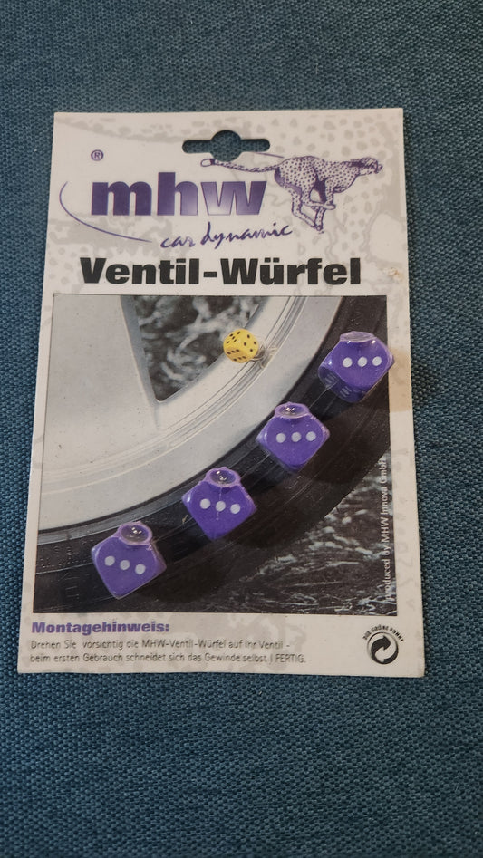MHW Ventilkappe Würfel Lila Nos Universal