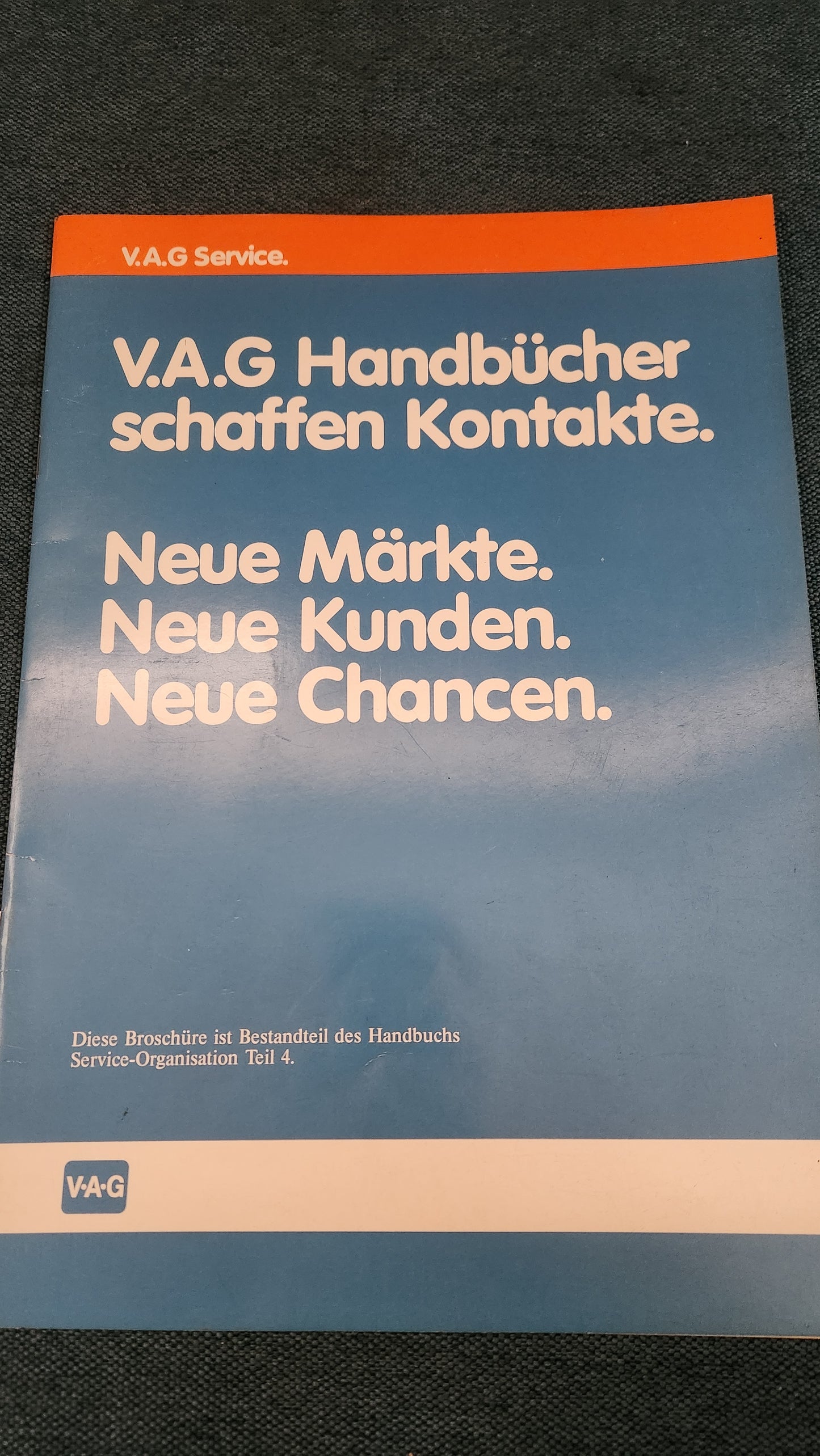 VAG manuals create contacts Workshop manual