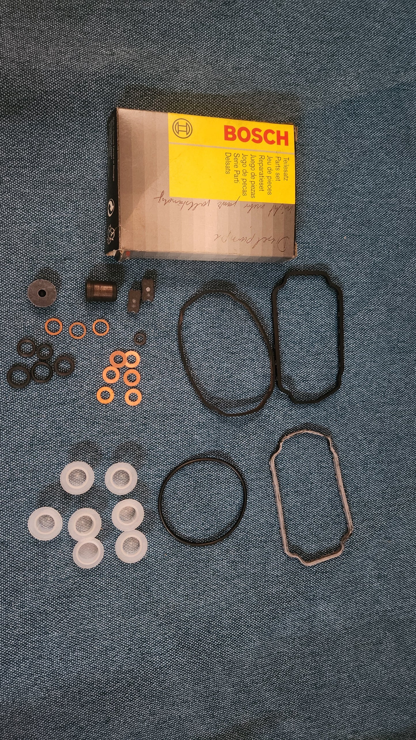 Gasket set diesel pump Bosch incomplete Golf 4/Bora/T4/LT2/Passat 3B/BG/Audi A3 8L 1467010059 NOS/New N1