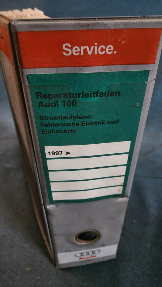 Audi 100 C4 Stromlaufpläne Reparaturleitfaden Werkstattbuch