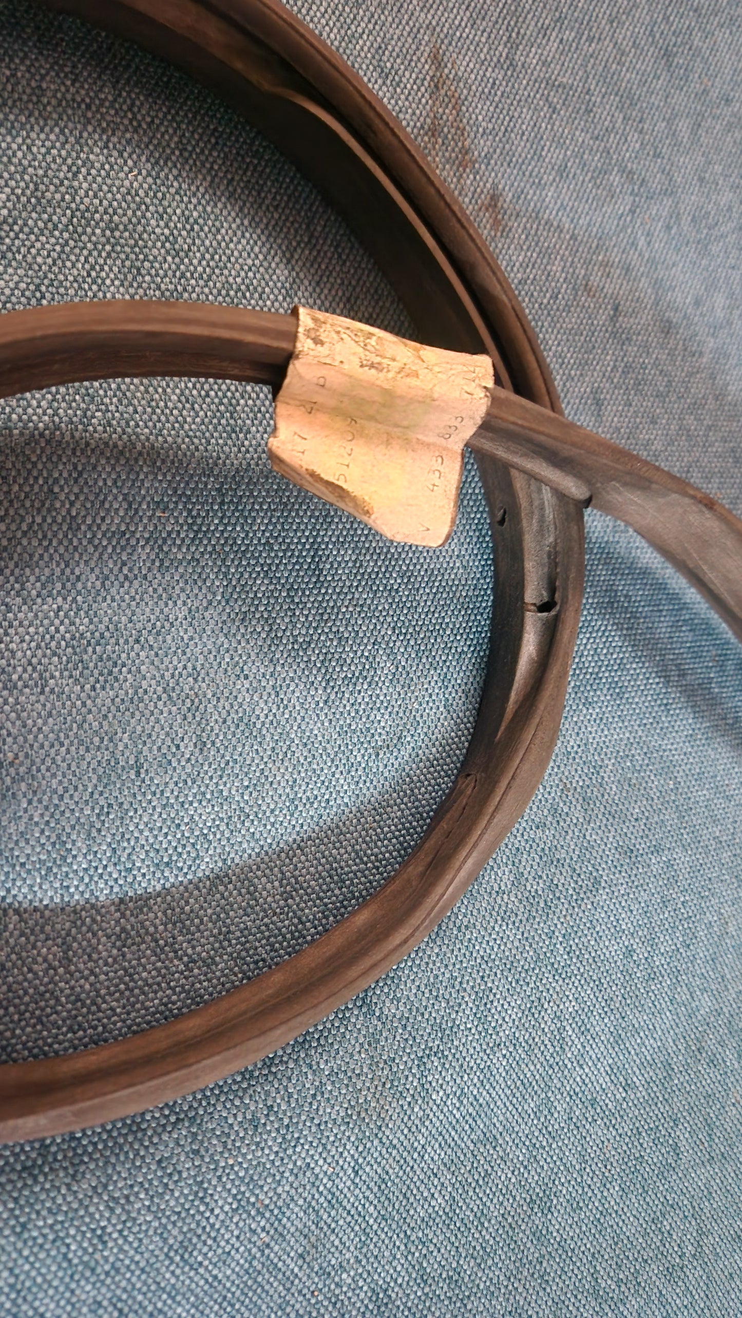 Door seal rubber Audi 100 200 Avant C2 Type 43 Rear Right 443833712B Nos A2