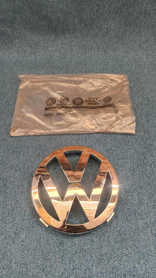 VW Logo Chrome Fox/5Z 5Z0853601B NOS M5