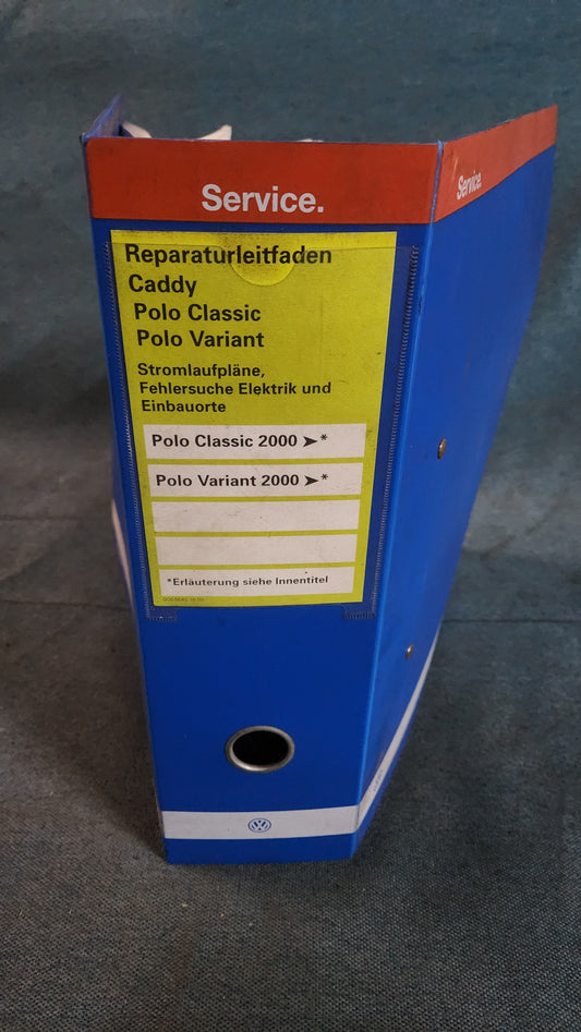 Polo 6N Caddy 9KV Stromlaufpläne Werkstattbuch Reparaturleitfaden