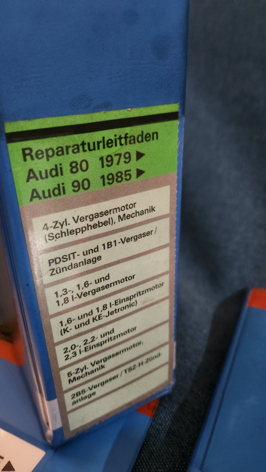Audi 80/90 B2 Typ 81/85 Reparaturleitfaden Werkstattbuch