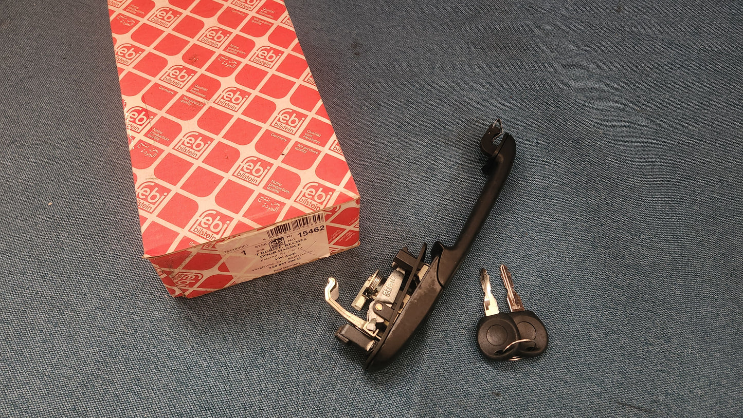 Passat 35I B4 door handle with key 3A0837206D New A1