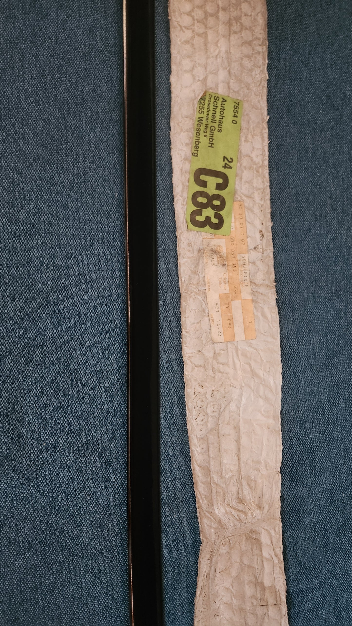 Stoßleiste Schwarz Audi A4/S4 B5 8D0853953 Nos Q3