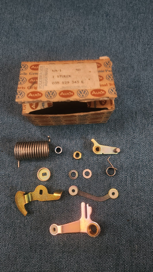 Drosselklappenhebel Golf2/Jetta2/Polo86c/Audi 100 C3/C4 035129343E Nos G9