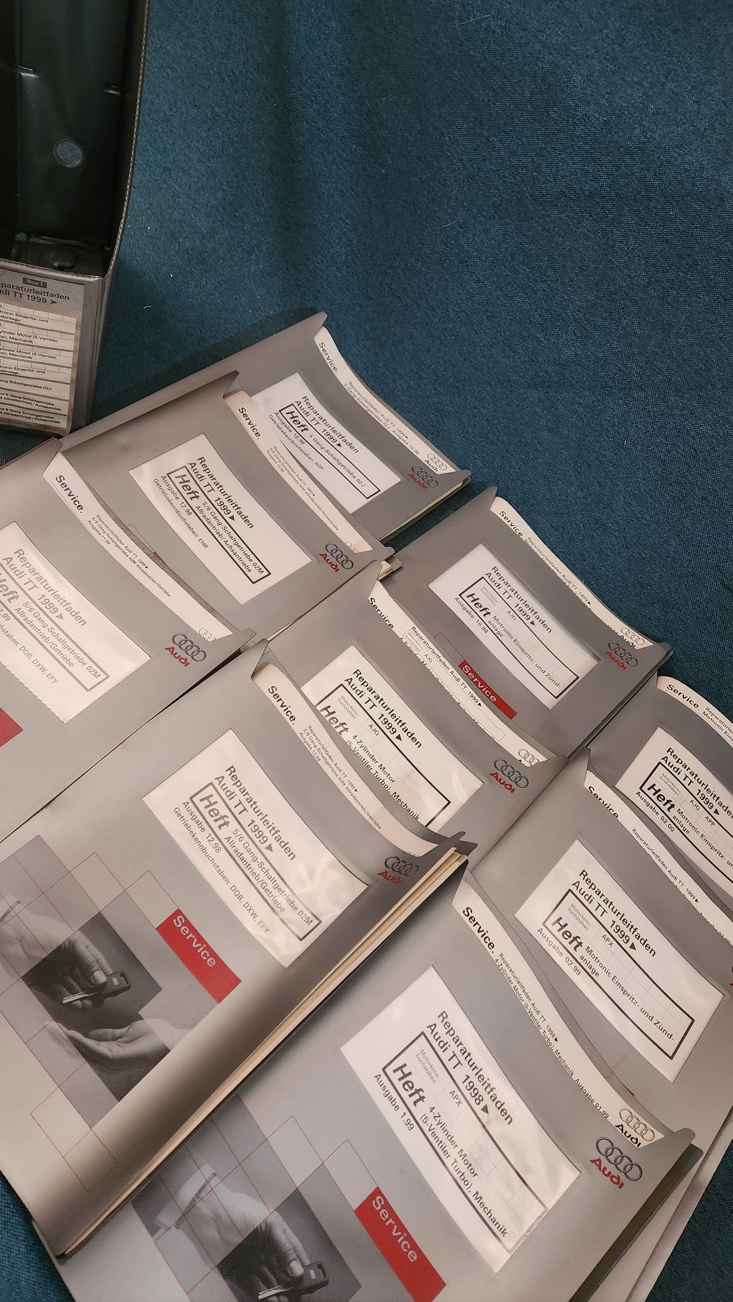 Audi TT 8N Reparaturleitfaden Werkstattbuch