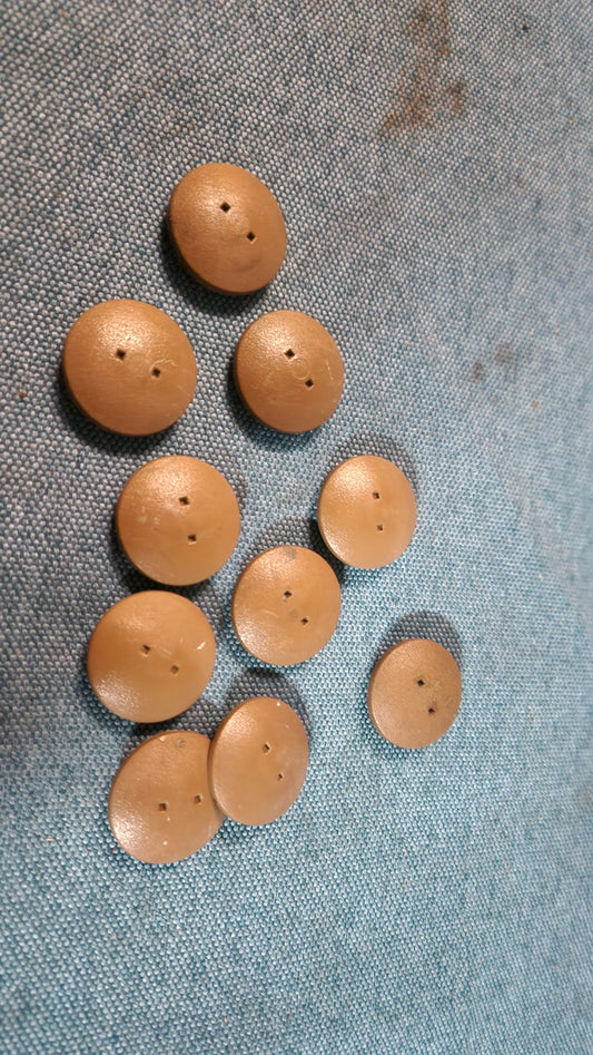 Golf 2 Jetta 2 10x Clip Teppich Abdeckung Druckknopf Brau N90093601 01C Gebraucht A2