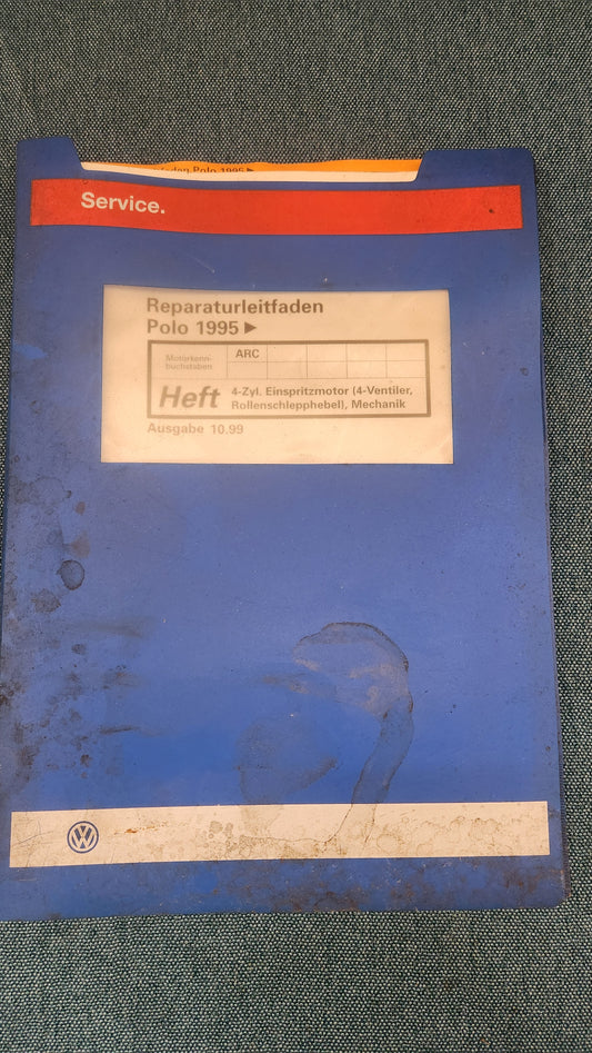 Polo 6N ARC Motor Reparaturleitfaden Werkstattbuch