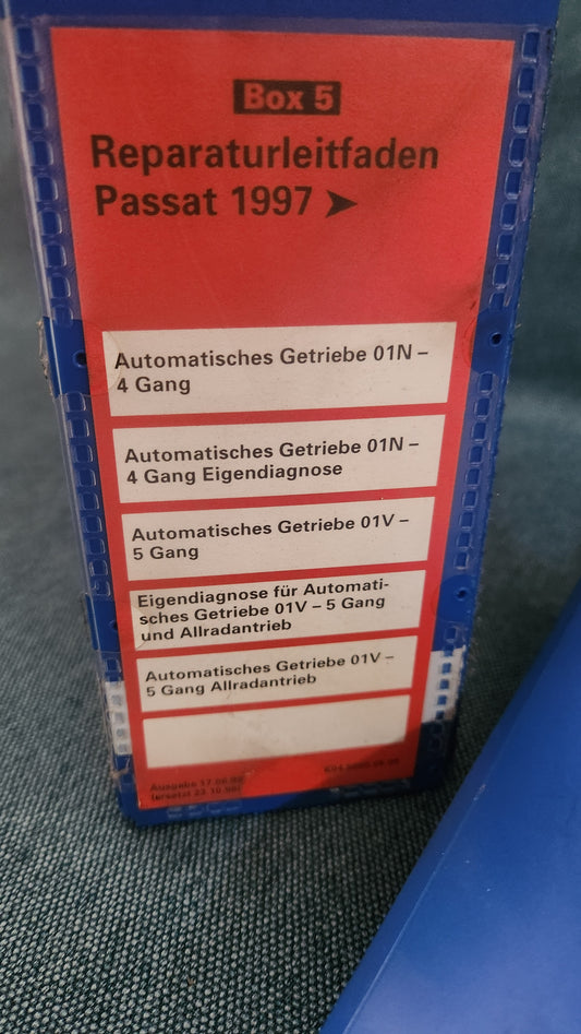 Repair manual, workshop manual