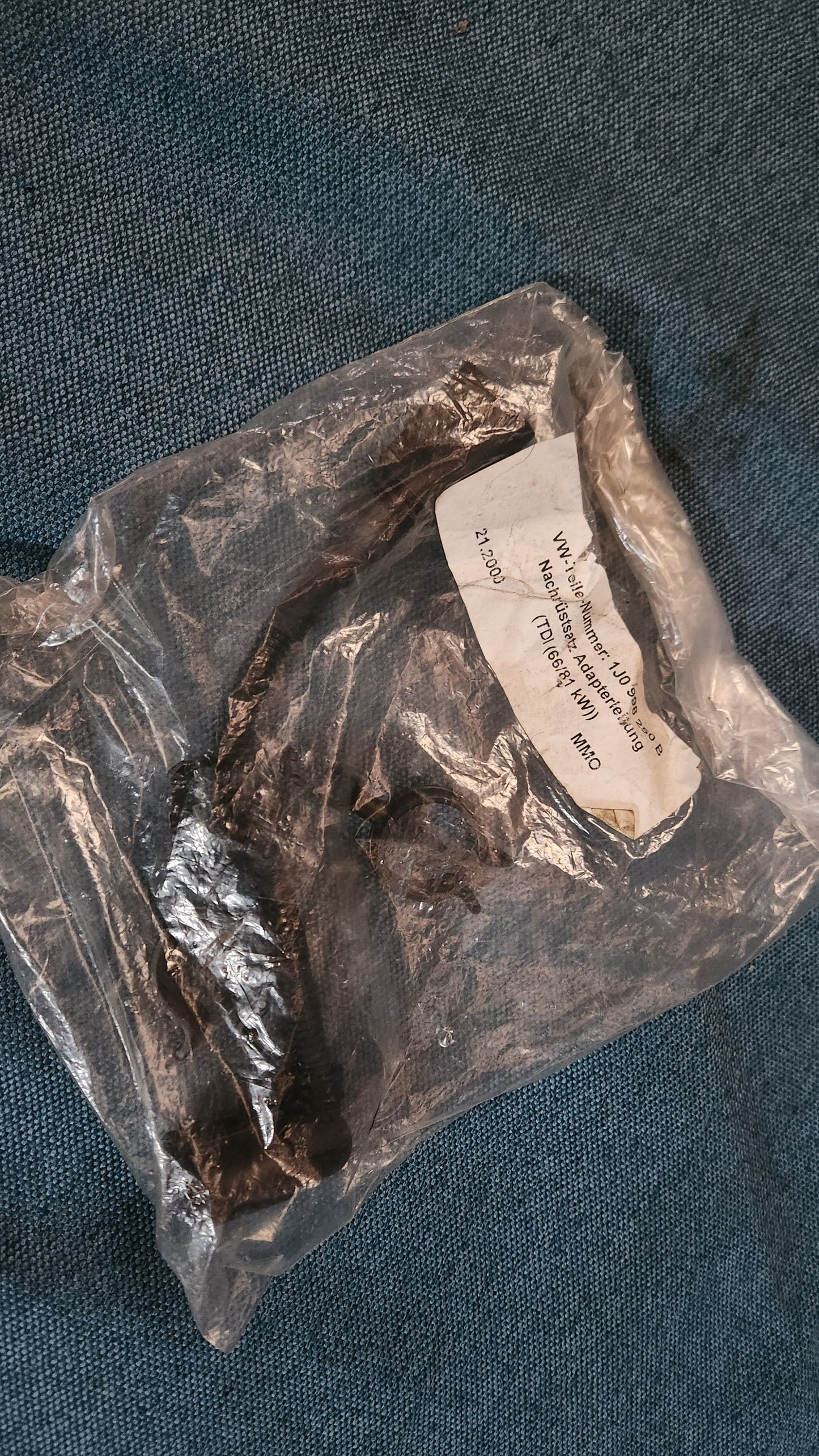 Golf 4 adapter set, retrofit kit for 1.9 TDI NOS 1J0998250B