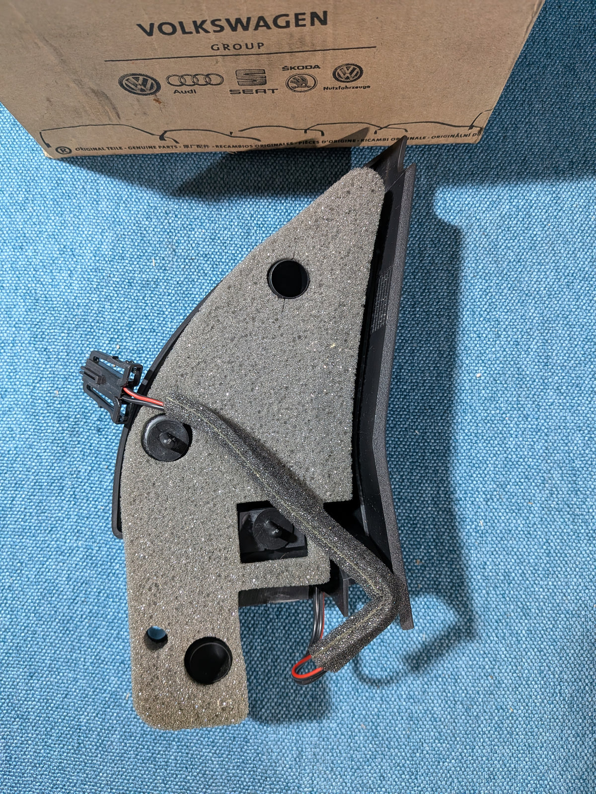 Tweeter Speaker Front Door Left Golf 6 1K9837973C NOS F10