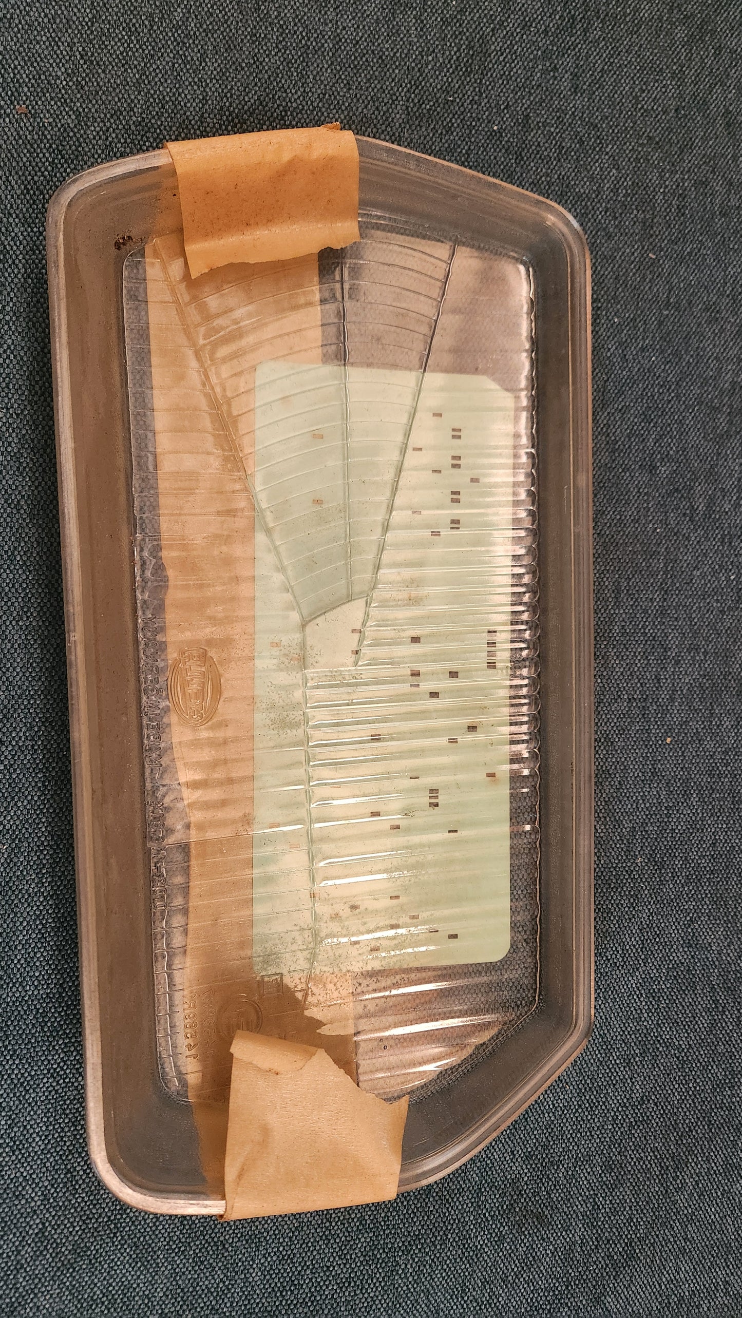 Audi 100 C1/C2 Streuscheibe Scheinwerfer Glas 803941163 Nos E7