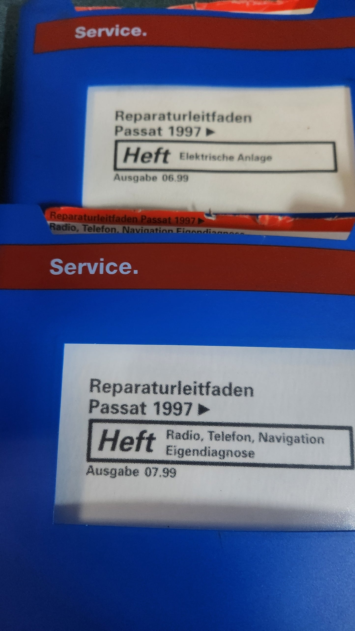 Passat 3B/BG Reparaturleitfaden Werkstattbuch