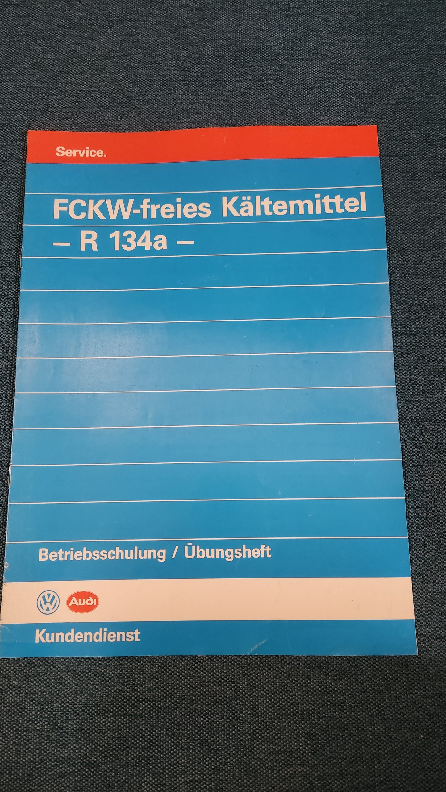 FCKW freies Kältemittel R134A Betriebsschulung Reparaturleitfaden Werkstattbuch