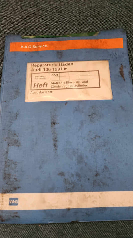 Audi 100 C4 AAN Motor Reparaturleitfaden Werkstattbuch