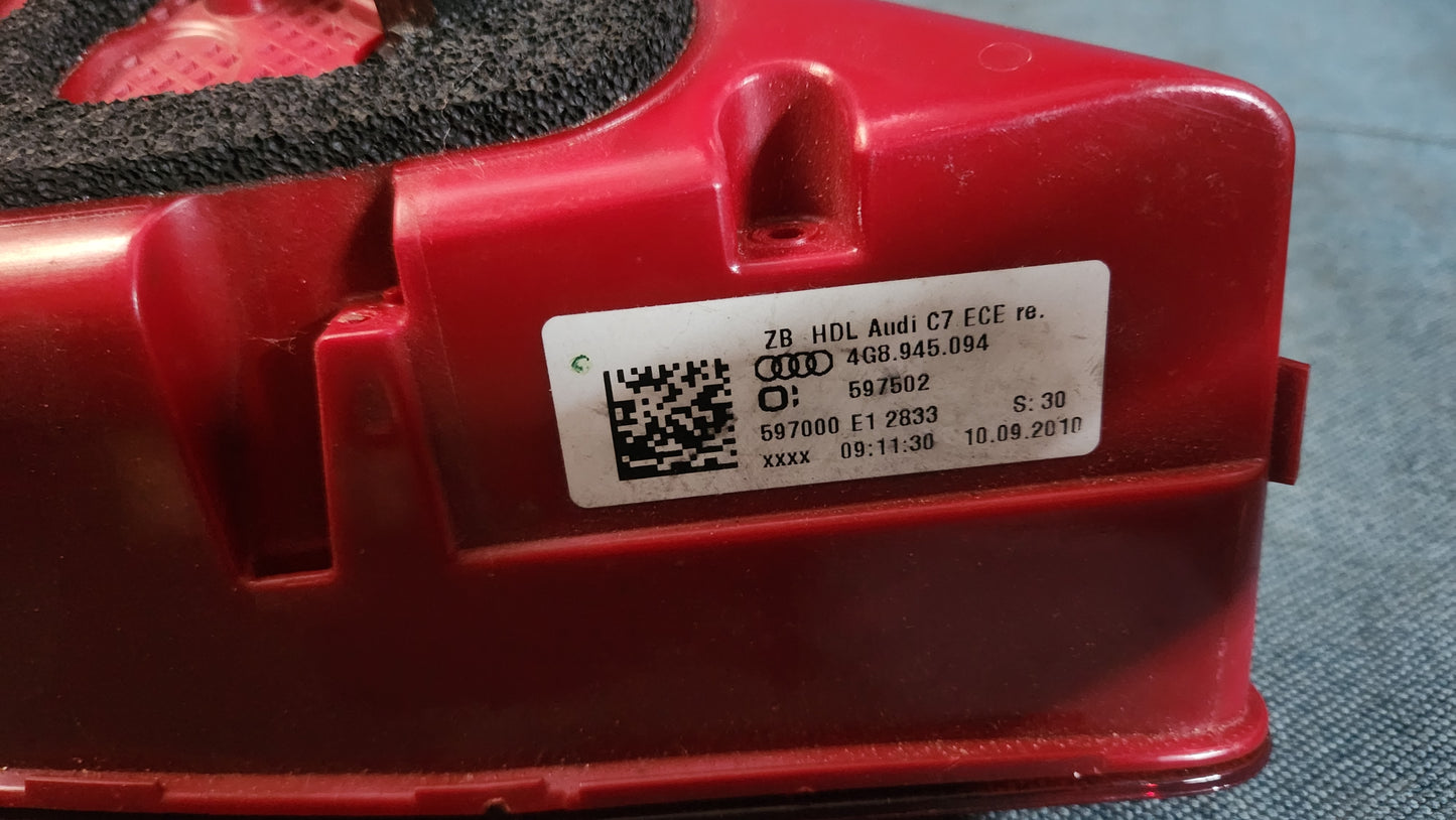 Audi A7 4G Rücklicht Rückleuchten 4G8945094 LED Gebraucht C2