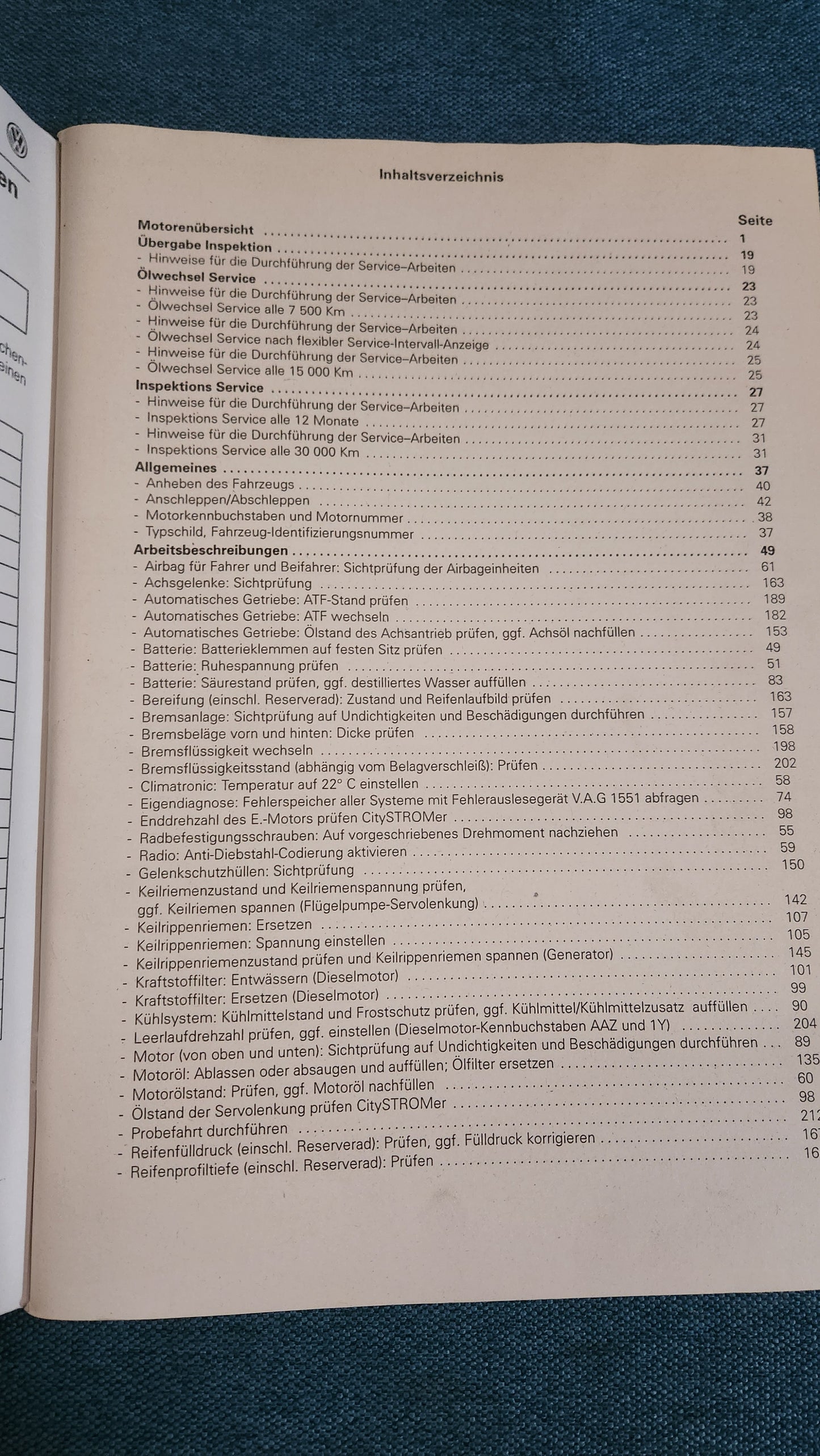 Golf 3/Vento Instandhaltung genau genommen Nr.35 Reparaturleitfaden Werkstattbuch