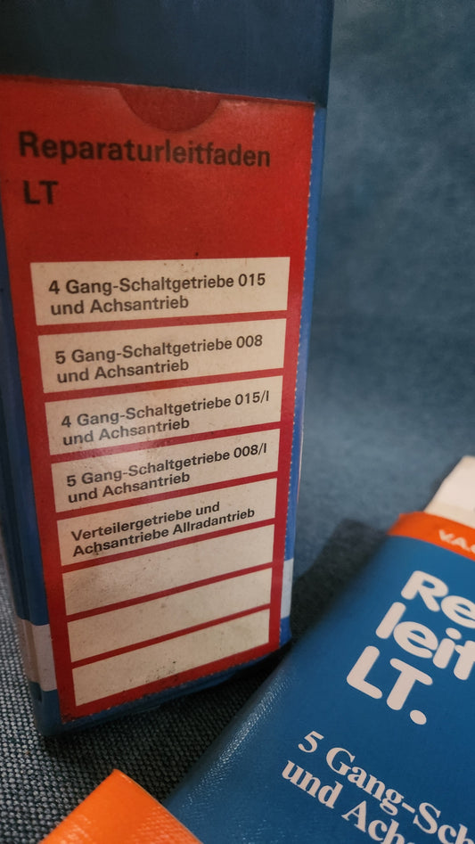 LT 1 Reparaturleitfaden Werkstattbuch