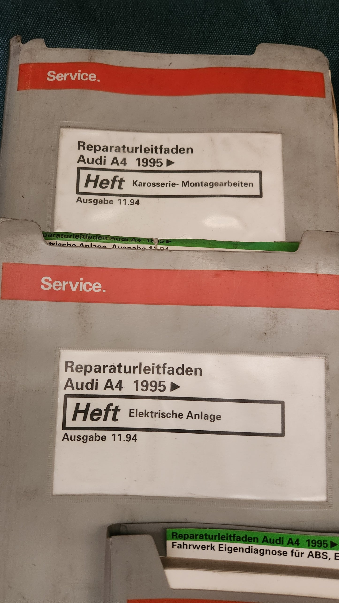 Audi A4 B5 Reparaturleitfaden Werkstattbuch Z2