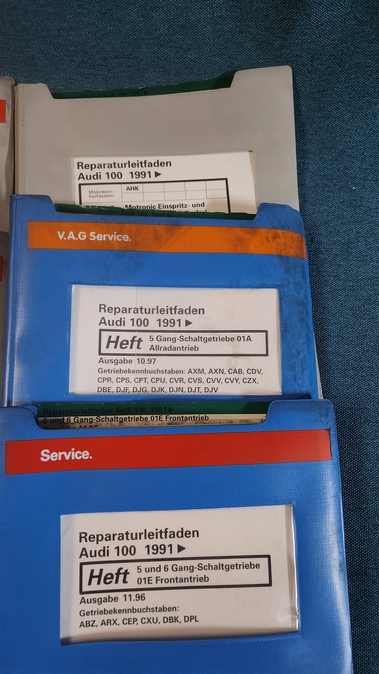 Audi 100 C4 Repair Manual Workshop Manual Z3