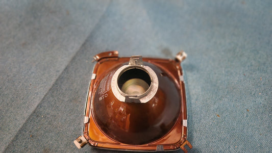 Scheinwerfer außen Fiat 125 Carello 07.350.800 NOS B3