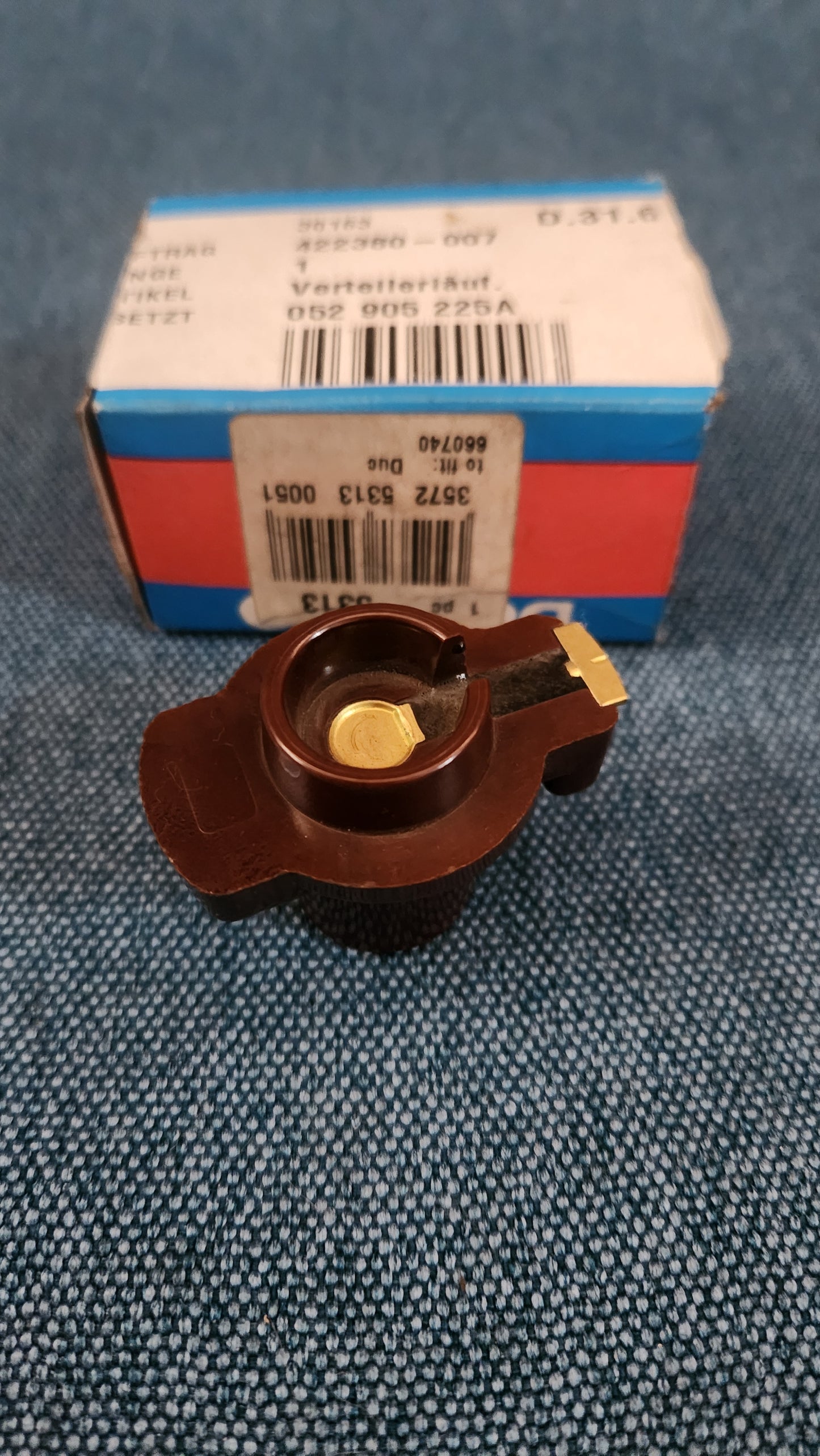 Distributor Rotor Dudocu Audi 80/B2/VW Derby/Golf/Jetta/Polo/Scirocco/1/2 052905225A NOS/New M7