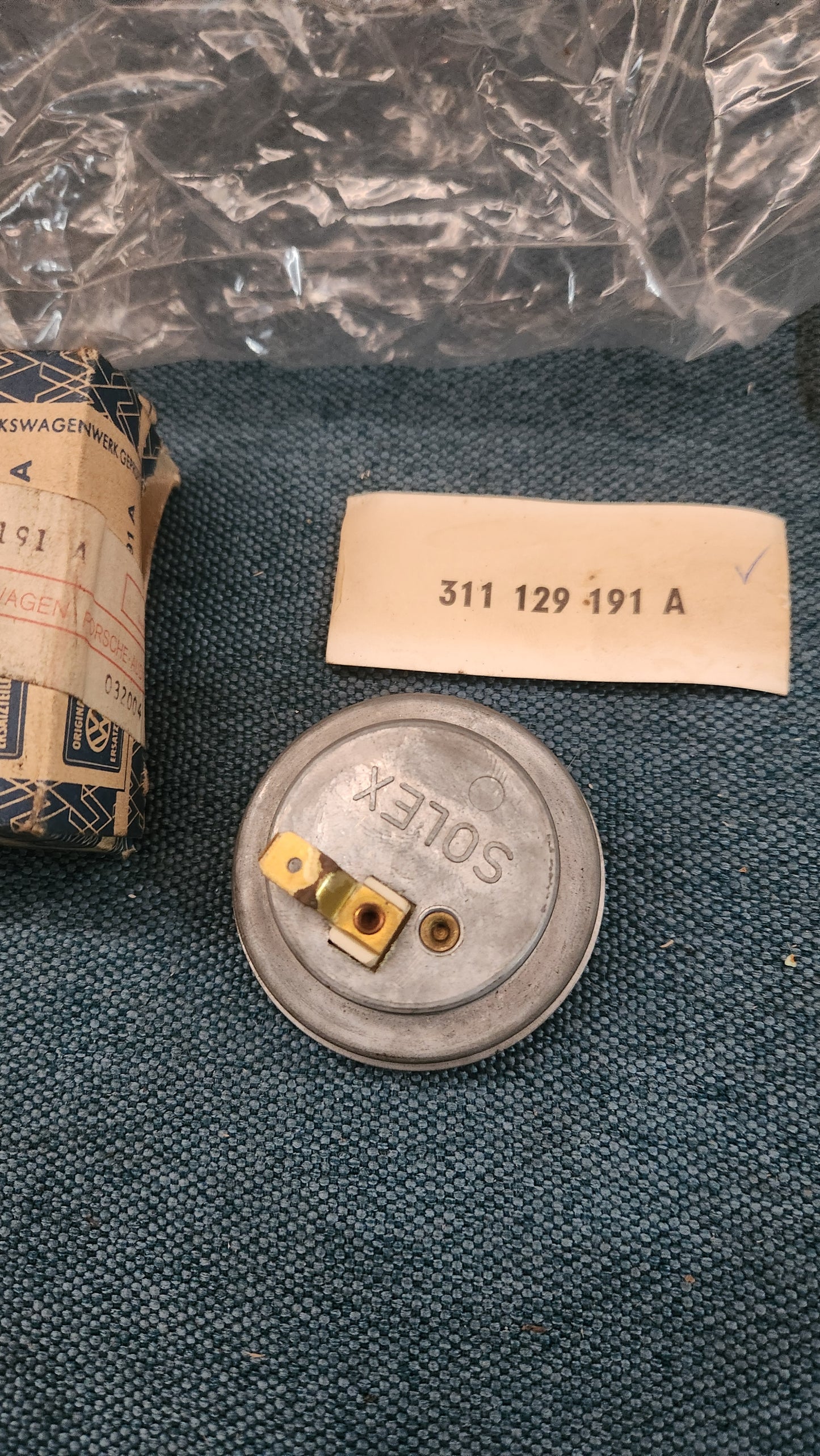 Starterdeckel Karmann Ghia Typ 3 311129191A Nos S5