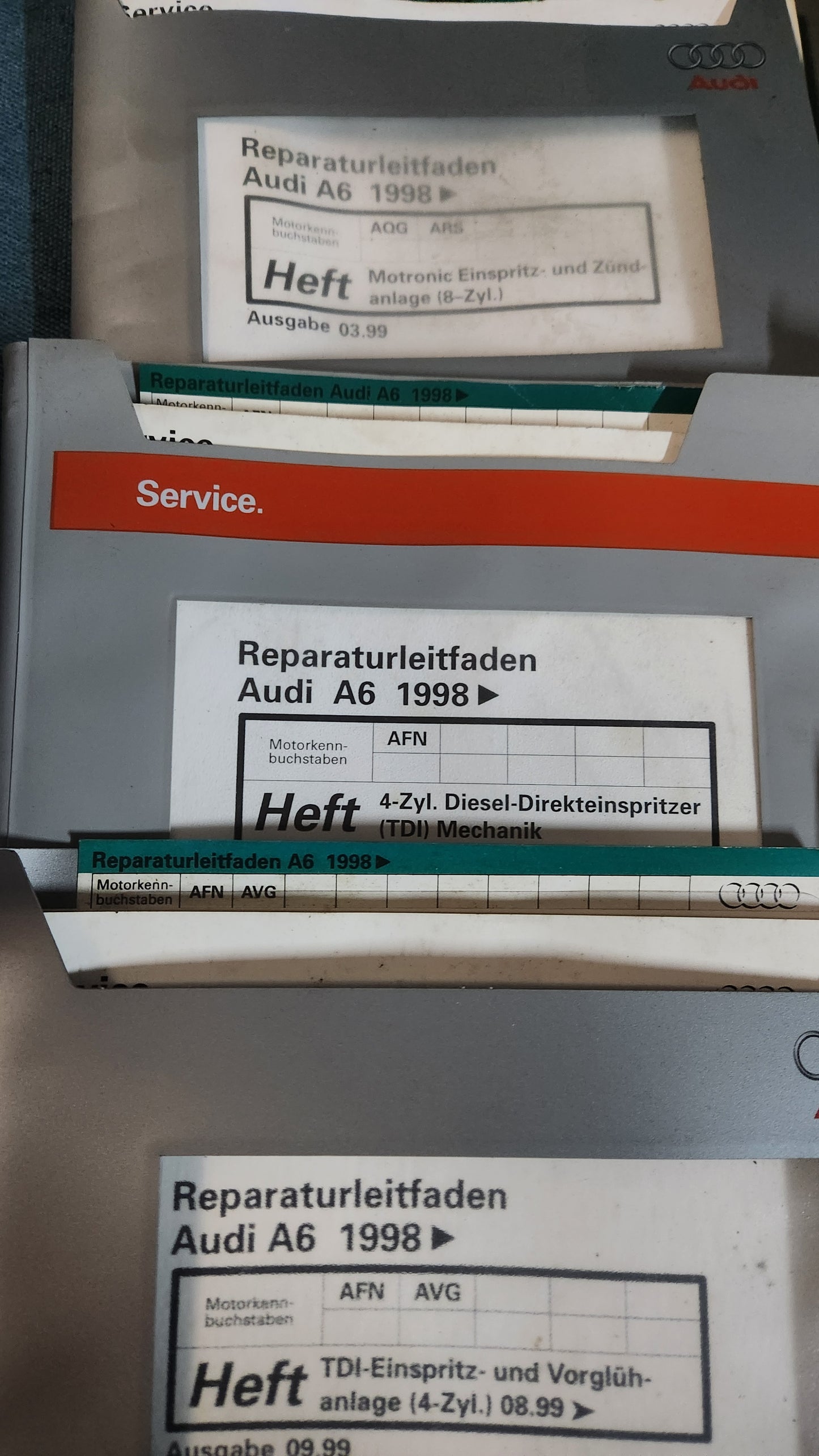 Audi A6 C5 Reparaturleitfaden Werkstattbuch
