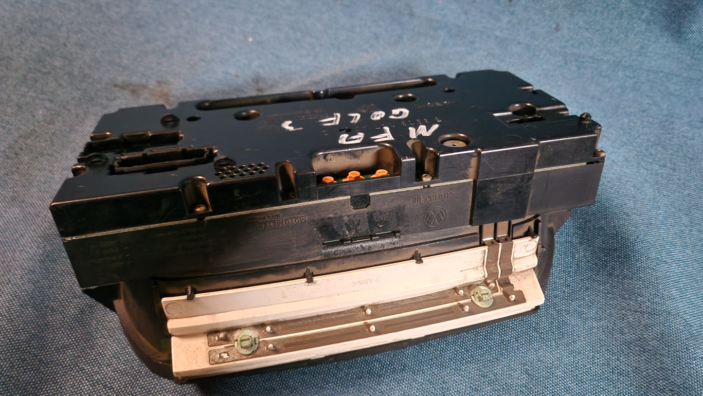 Golf 3 Tacho Gebraucht Motometer 220kmh 5411004600 DZM A1