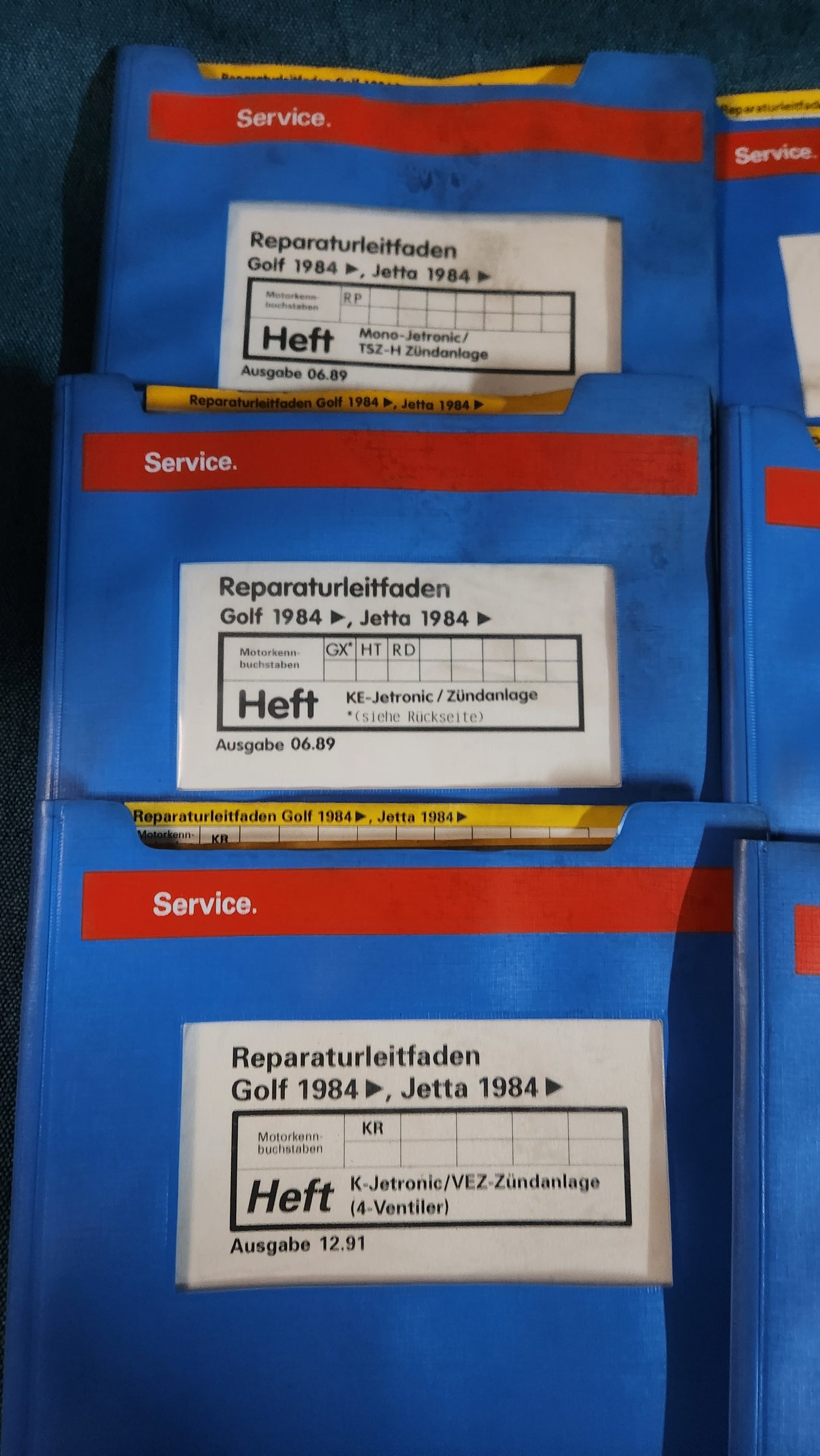 Golf2/Jetta2  Reparaturleitfaden Werkstattbuch