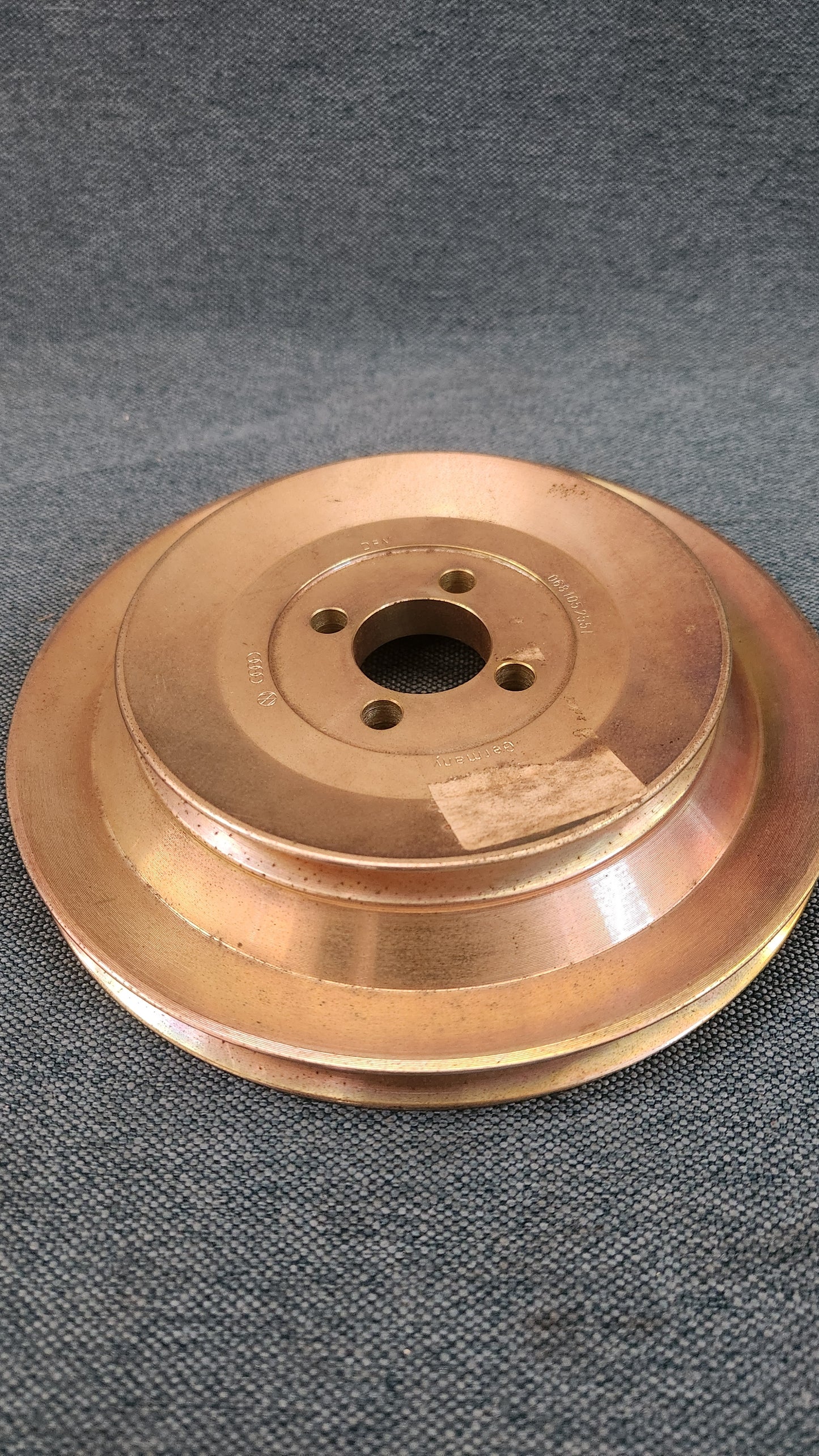 Pulley Double JX T3 Bus 068105255L NOS H9