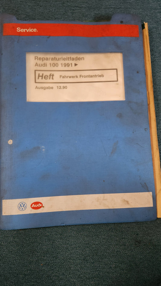 Audi 100 C4 Fahrwerk Frontantrieb Reparaturleitfaden Werkstattbuch