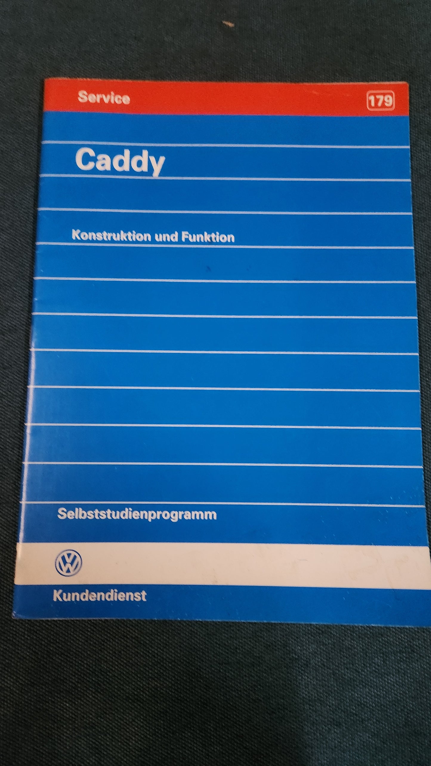 Caddy 9KV Konstruktion und Funktion Selbststudienprogramm Nr. 179 Reparaturleitfaden Werkstattbuch
