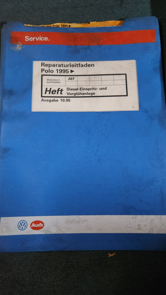 Polo 6N AEF Motor Reparaturleitfaden Werkstattbuch