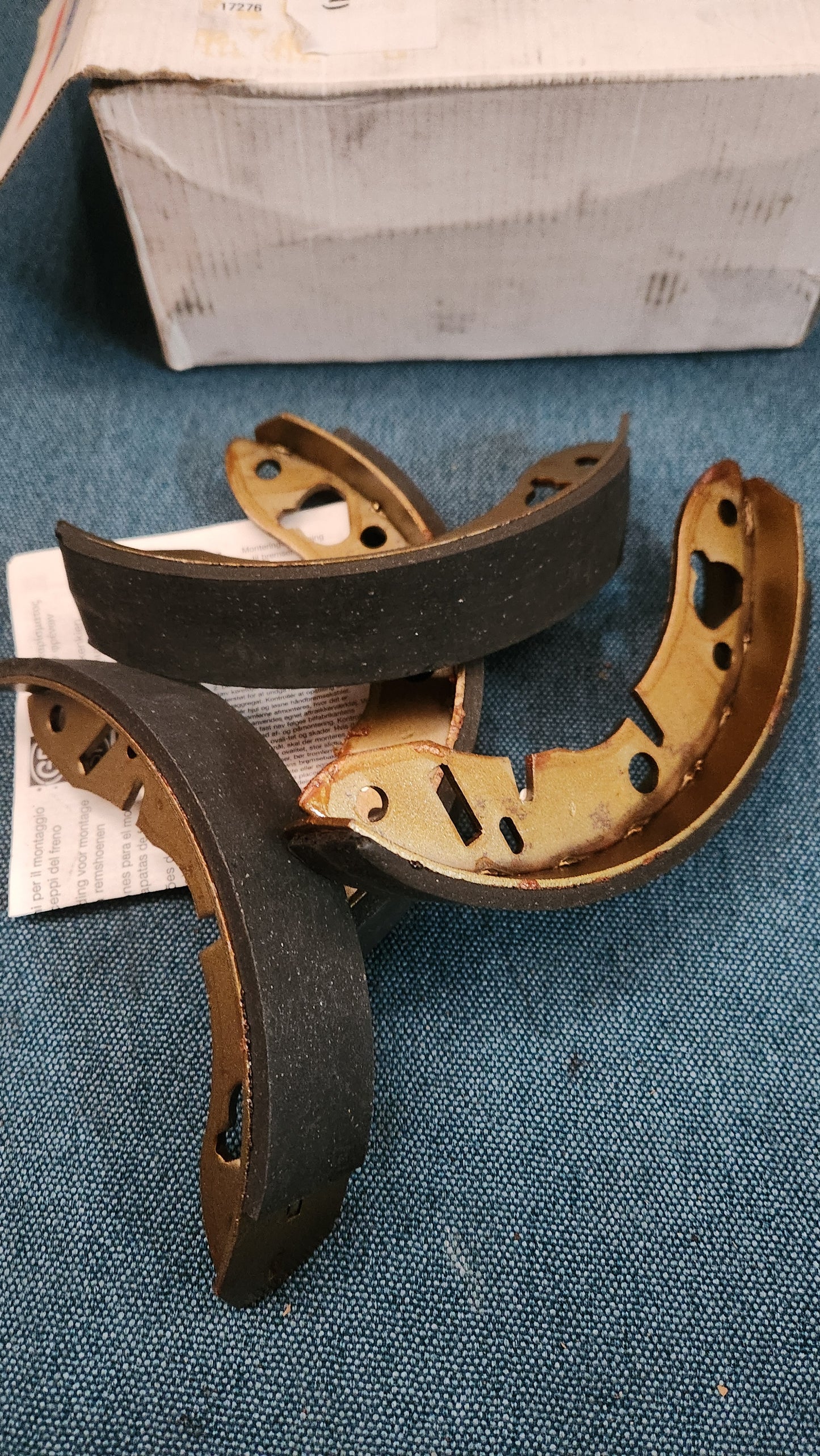 Bremsbacken Klötze Mini Rover Austin GBS 90837 Nos D4