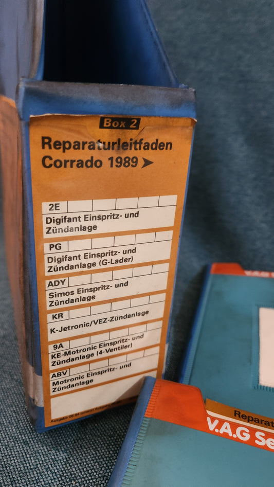 Corrado Repair Manual Workshop Manual