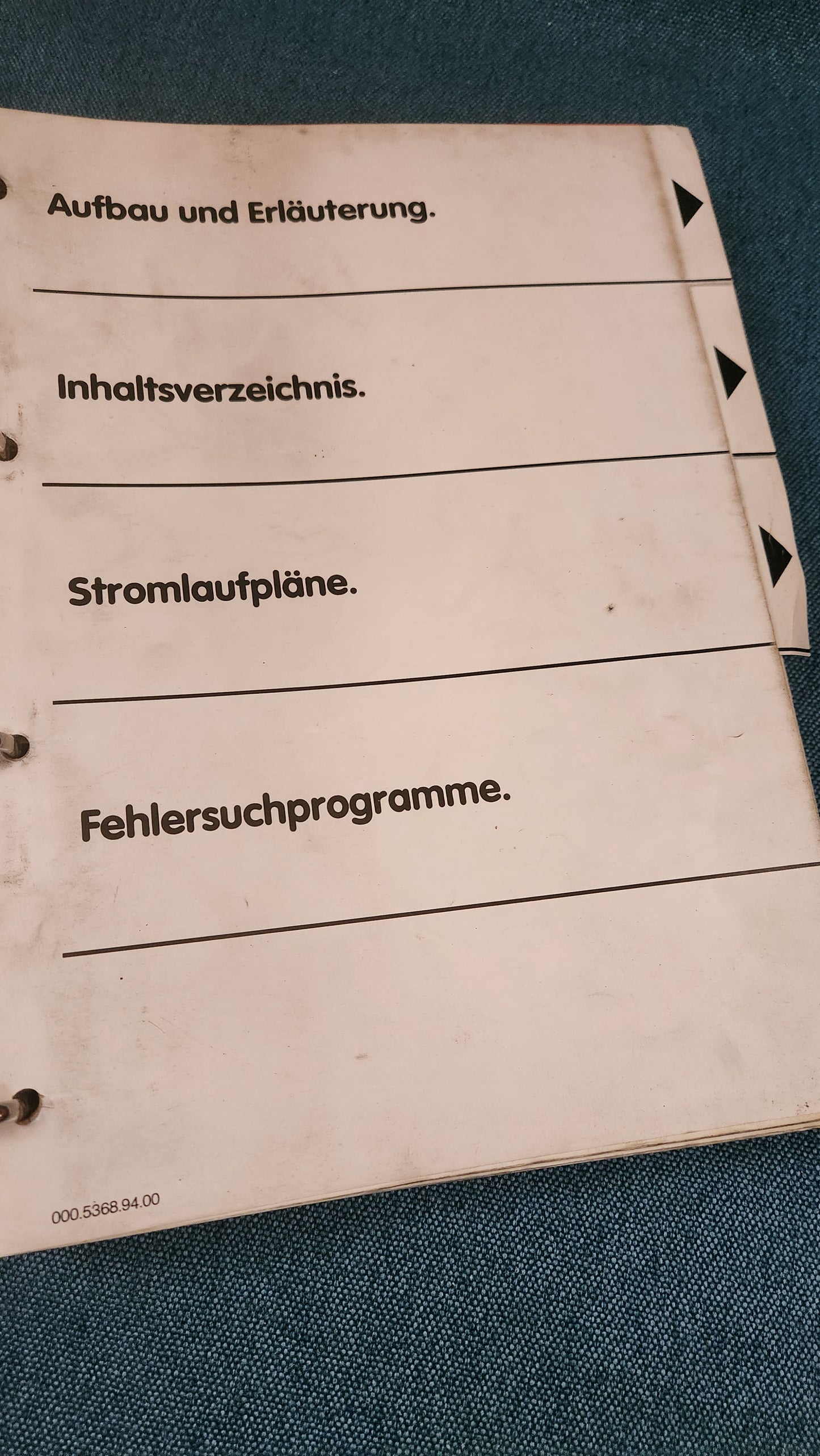 Repair manual, workshop manual