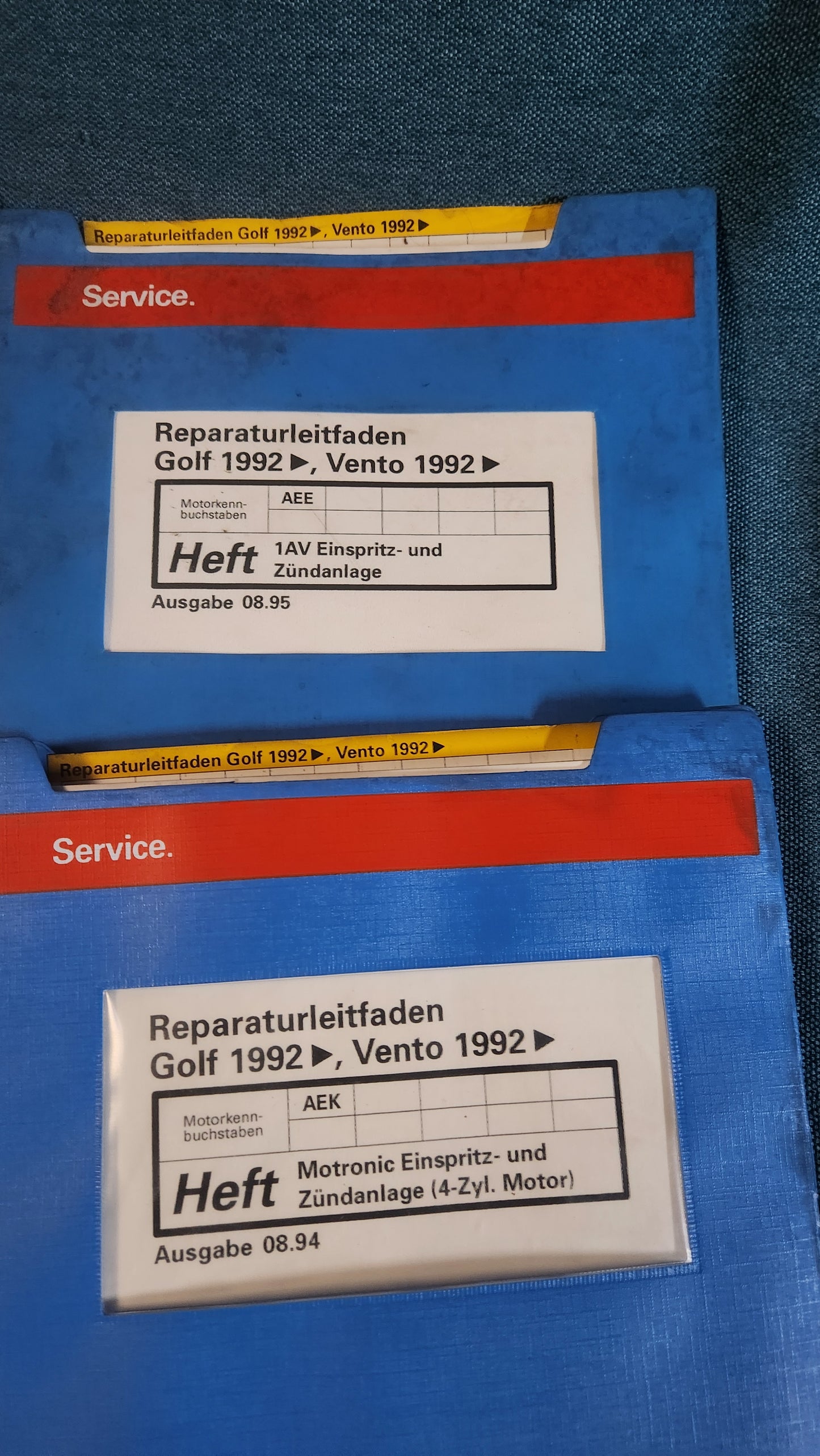 Golf 3/Vento Reparaturleitfaden Werkstattbuch