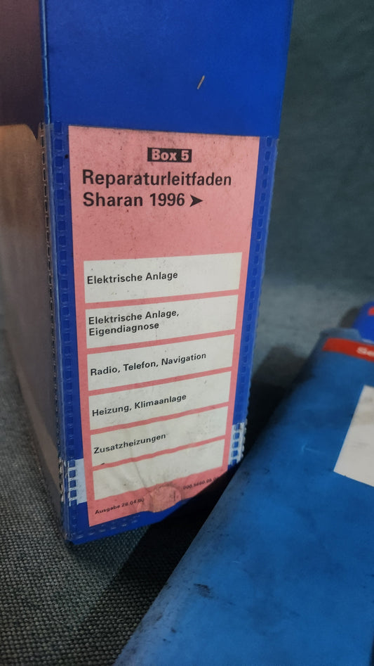 Sharan Reparaturleitfaden Werkstattbuch