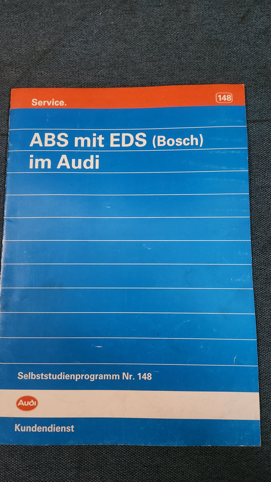 ABS mit EDS (Bosch) im Audi B4 Selbststudienprogramm Nr. 148 Reparaturleitfaden Werkstattbuch