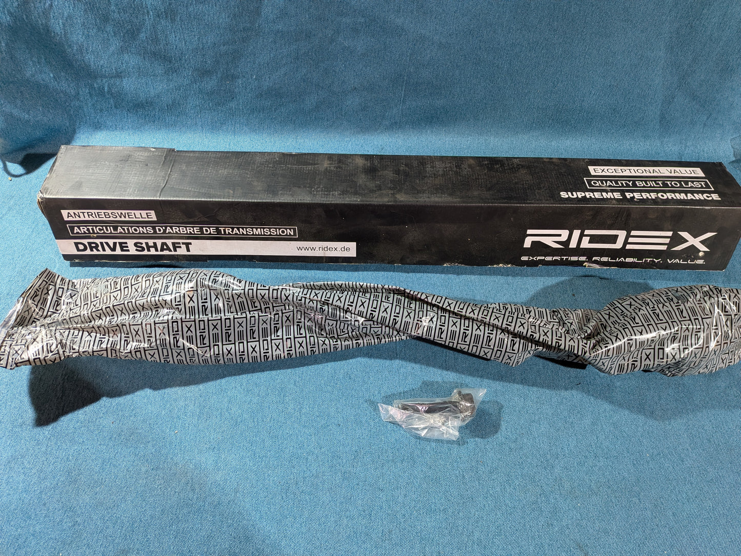 Antriebswelle Ridex rechts Touran/Golf/5/6/Caddy3/Passat B6/B7/Eos/Audi A3 8P 5K0407272G NOS/Neu A19